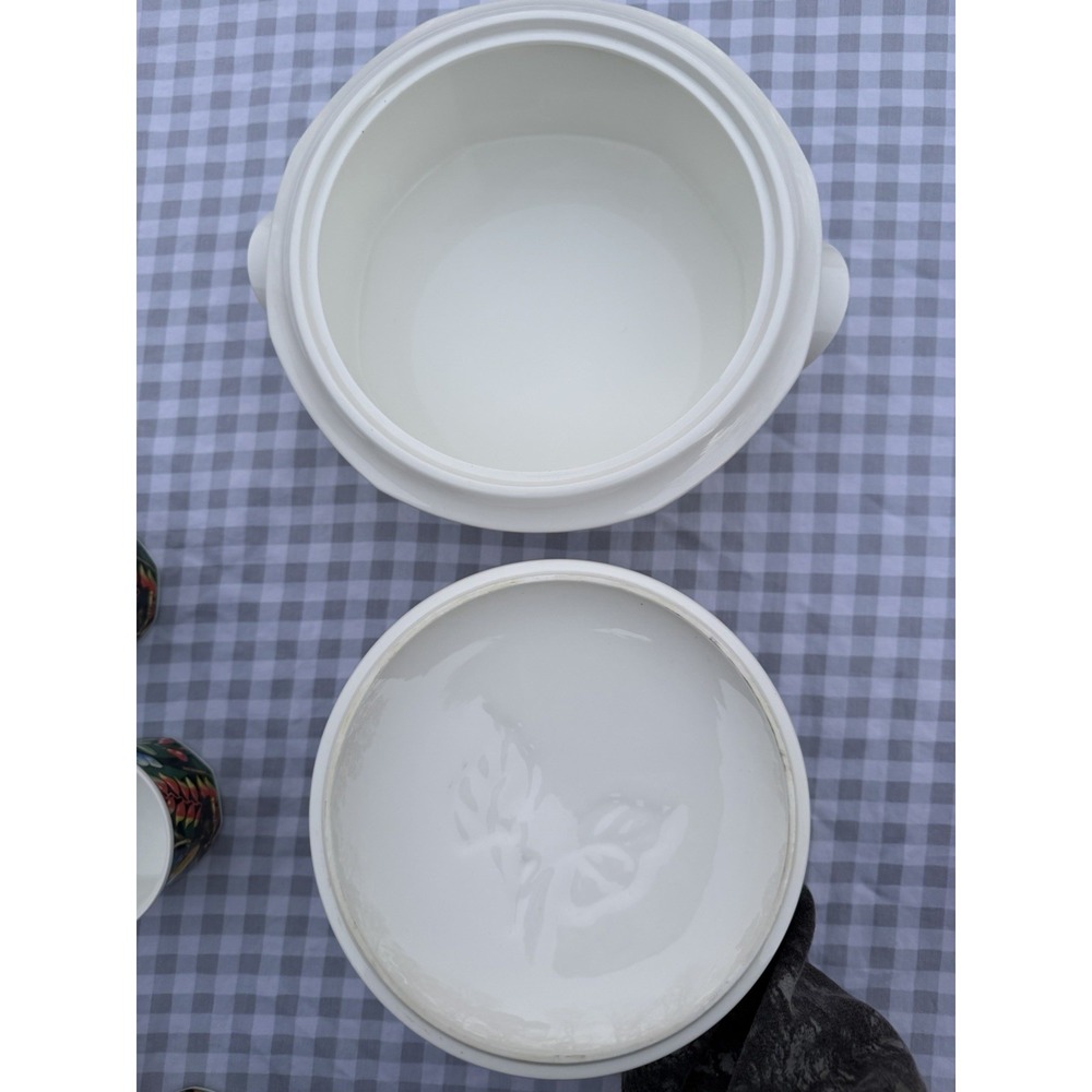 Villeroy‎ And Boch/Gallo Serengeti Covered Vegetable Dish Rare Discontinued - Picture 8 of 8